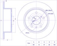 Диск тормозной TG-42431-33130RN1432*Ti•GUAR Диск тормозной TG-42431-33130RN1432*Ti•GUAR