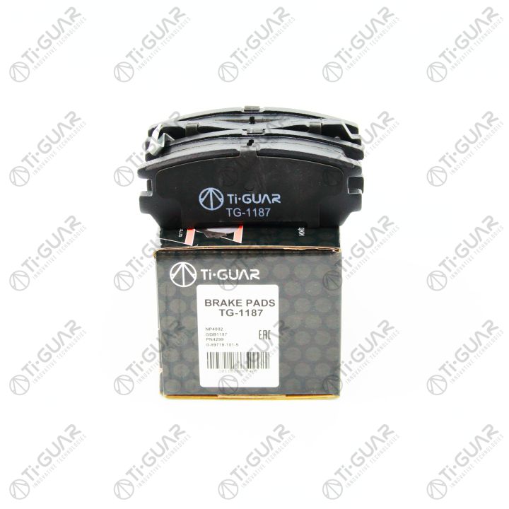 Тормозные колодки TG-1187/PN4299* Ti·GUAR