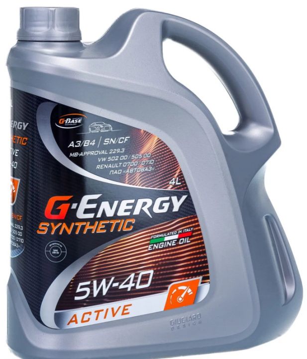 Масло моторное G-ENERGY Synthetic Active 5W-40 (4л.) 253142410